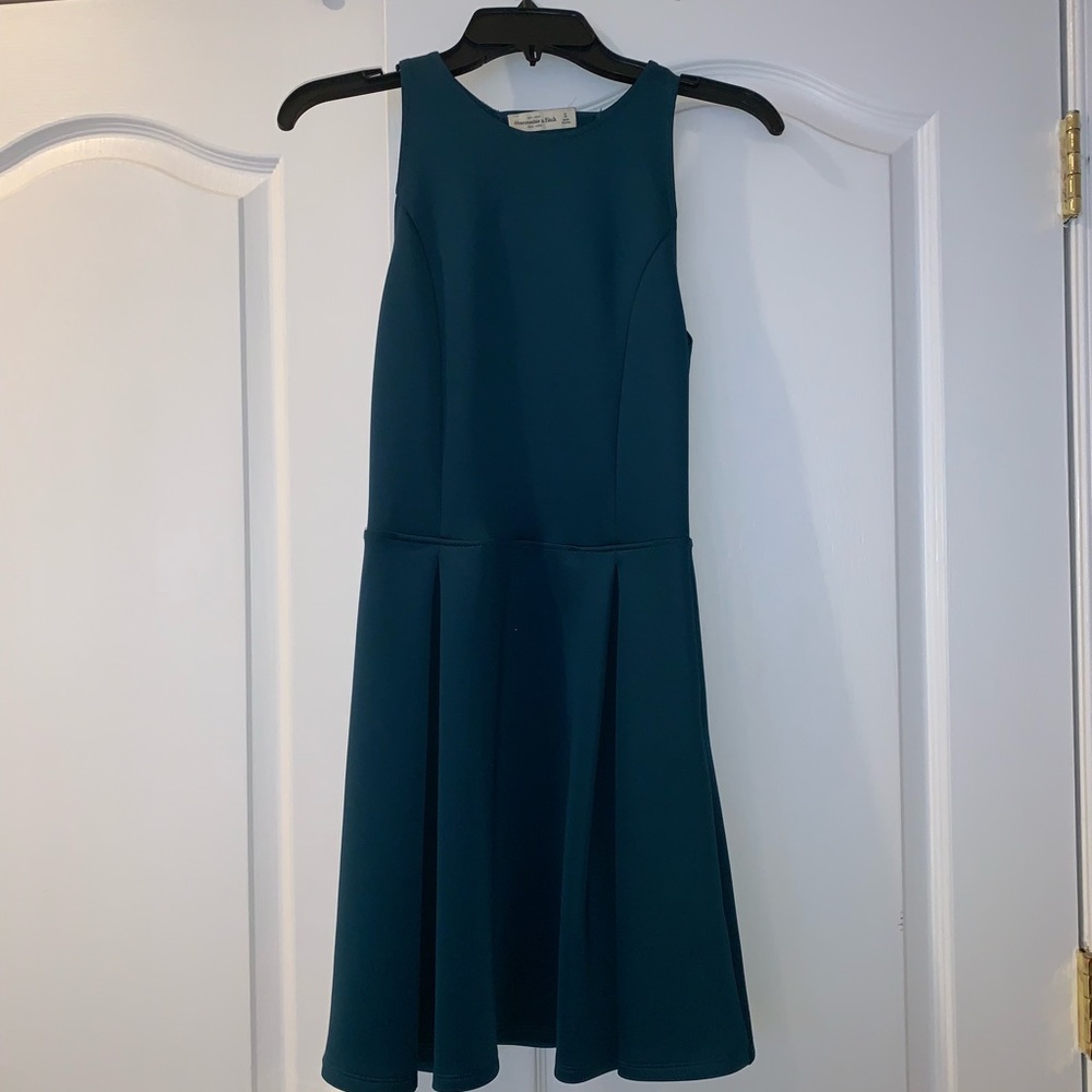 Abercrombie & Fitch Fit Flare Neoprene Mini Dress